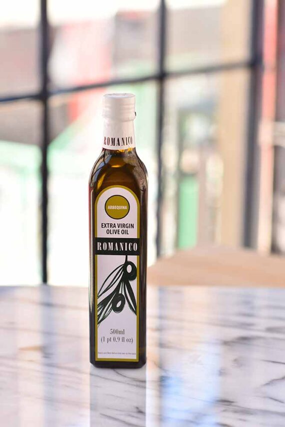 Romanico Arbequina Extra Virgin Olive Oil 500ml Caputo's Market & Deli