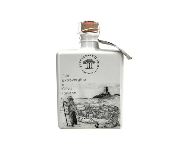 Tenuta-Sant'-Ilario-EVOO-Ceramic-w-Shepard-and-Flock,-500ml-White-BG-For-Web