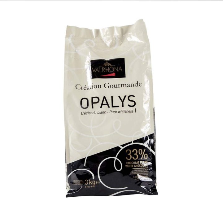 Valrhona Bulk Feves Opalys White 33% 3 kilograms – Caputo's Market
