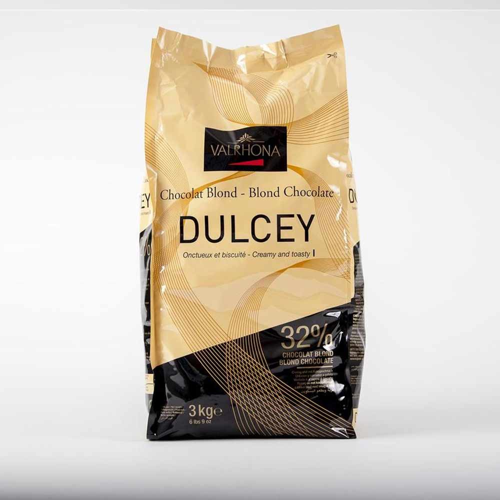 Valrhona Baking Feves Dulcey Blond Chocolate 35% – Bar & Cocoa