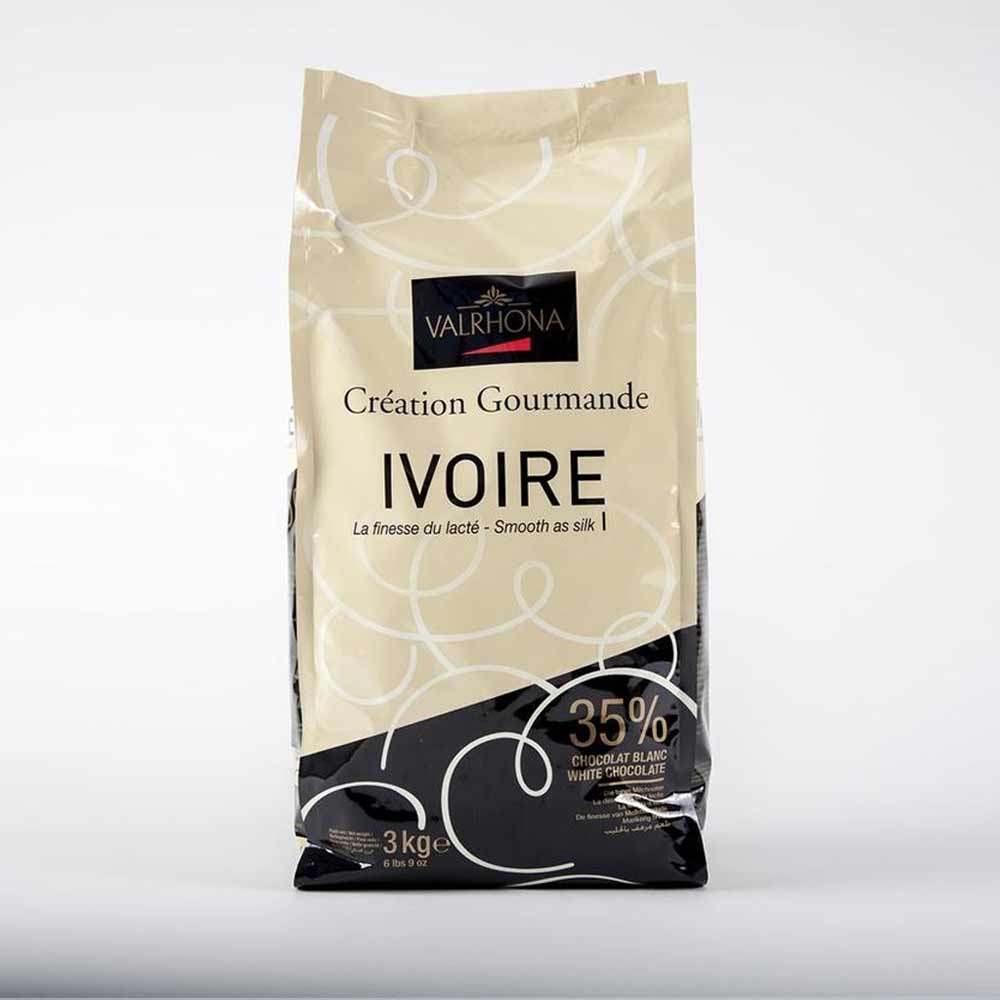 Valrhona Chocolate Ivoire 'Les Feves' 35% 3 kilograms – Caputo's Market &  Deli