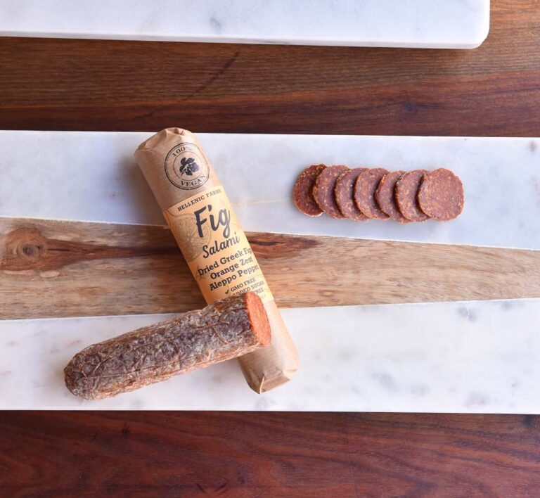 Hellenic Farms Vegan Fig Salami With Orange Zest and Aleppo Pepper ...