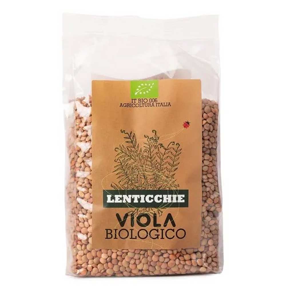 Viola Organic Lentils, 500g - caputos.com