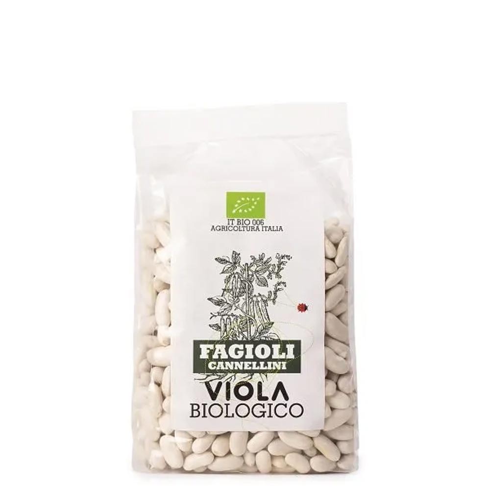Viola Organic Cannellini Beans, 500g - caputos.com